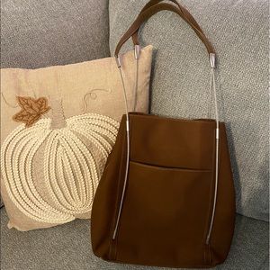 Cute brown MC purse